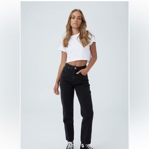 NWT’s Cotton on Black Mom Jeans